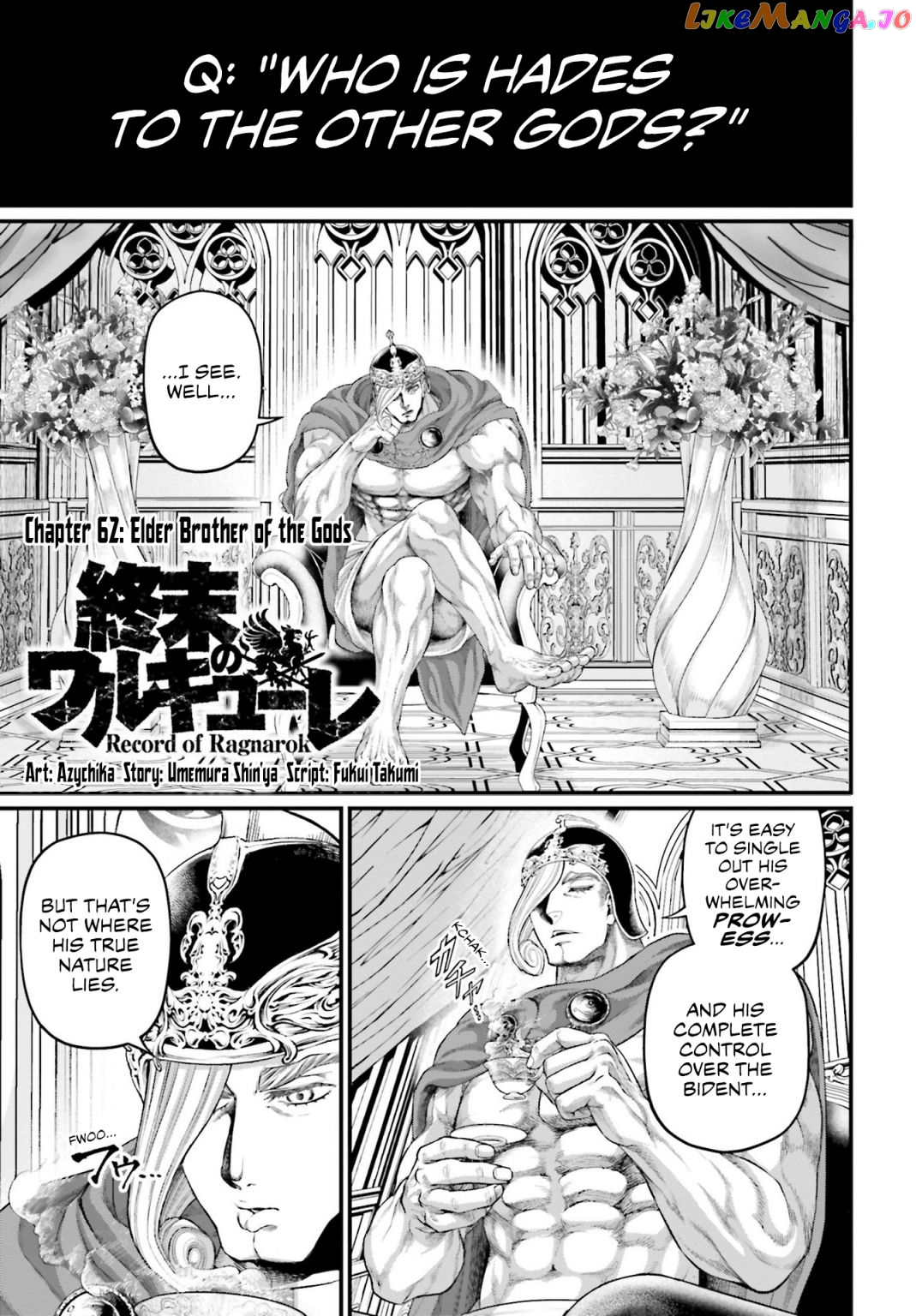 Record Of Ragnarok, Chapter 62 image 01